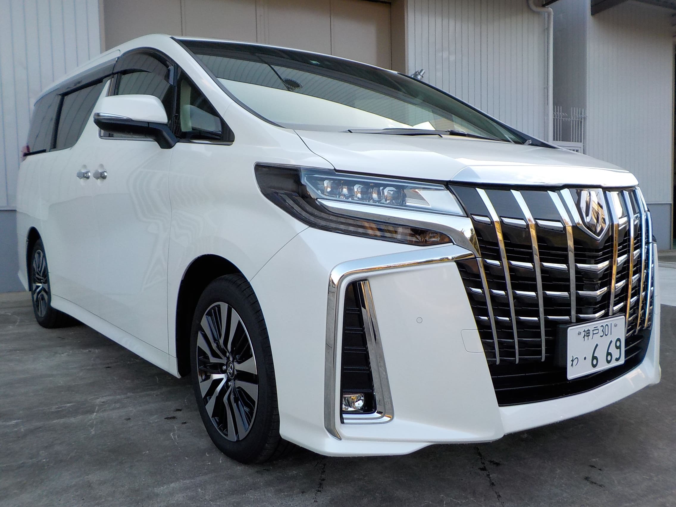 ALPHARD 3.5SC 本革シート